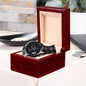 Customizable engraved black watch - aybendito