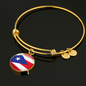 Puerto Rico Flag Custom Made Jewelry - aybendito