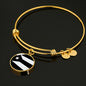 Resistance Flag hand made Bangle Bracelet - aybendito