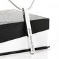 Modern, elegant, and bold. Our PERSONALIZED (engrave your own message) bar stick necklace is the perfect gift to surprise your love ones. - aybendito