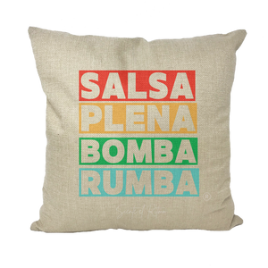 Ritmos dela Isla Throw Pillow with Insert