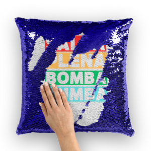 Ritmos dela Isla Sequin Cushion Cover