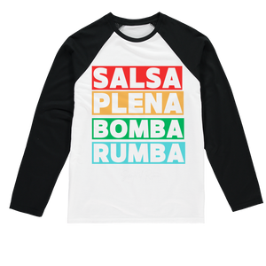 Ritmos dela Isla Sublimation Baseball Long Sleeve T-Shirt