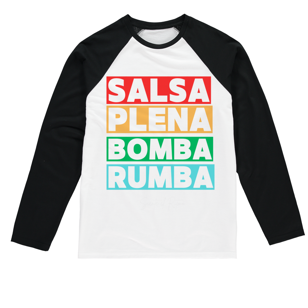 Ritmos dela Isla Sublimation Baseball Long Sleeve T-Shirt