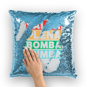 Ritmos dela Isla Sequin Cushion Cover