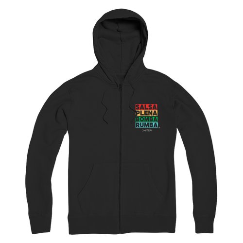 Ritmos dela Isla Premium Adult Zip Hoodie