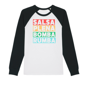 Ritmos dela Isla Premium Raglan Long Sleeve Shirt