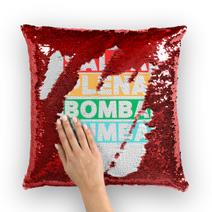 Ritmos dela Isla Sequin Cushion Cover