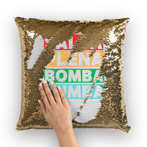 Ritmos dela Isla Sequin Cushion Cover