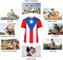 Mens Novelty Flag T-Shirt 3D Printed Graphic Short Sleeve Shirt Crew Neck Casual Top Unisex - aybendito