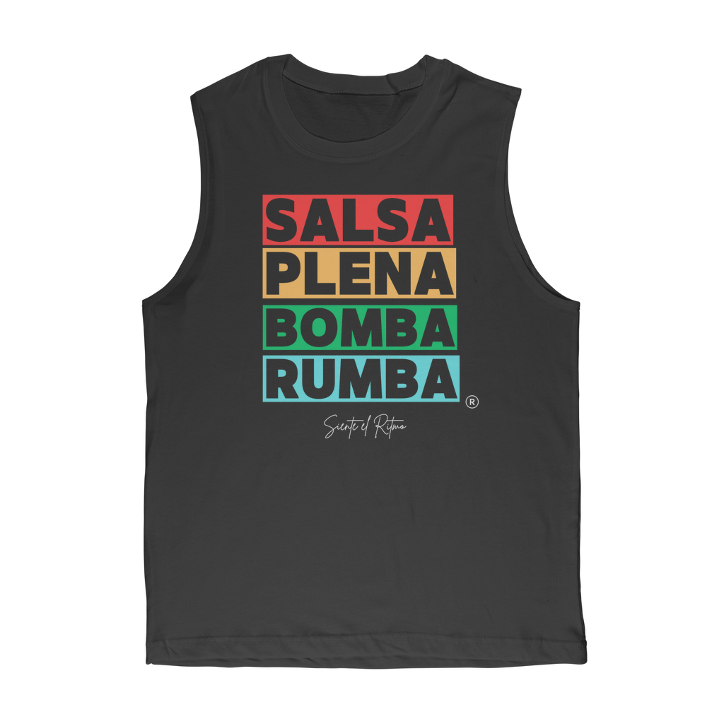 Ritmos dela Isla Classic Adult Muscle Top