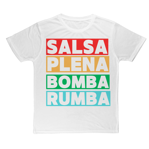 Ritmos dela Isla Salsa ,Bomba y Plena Classic Adult T-Shirt