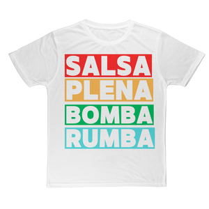 Ritmos dela Isla Salsa ,Bomba y Plena Classic Adult T-Shirt