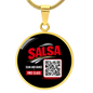 Scan and Dance Necklace-Free salsa class included