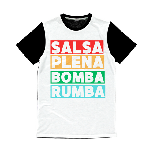 Ritmos dela Isla Classic Sublimation Panel T-Shirt