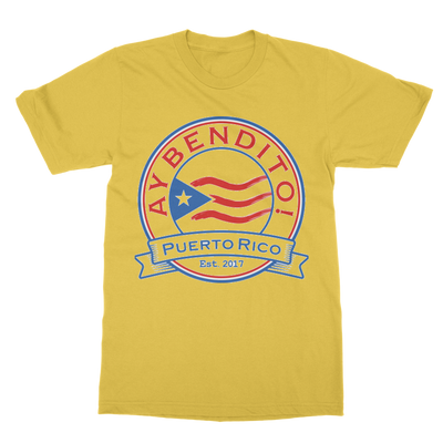 Ay Bendito Classic Heavy Cotton Adult T-Shirt - aybendito