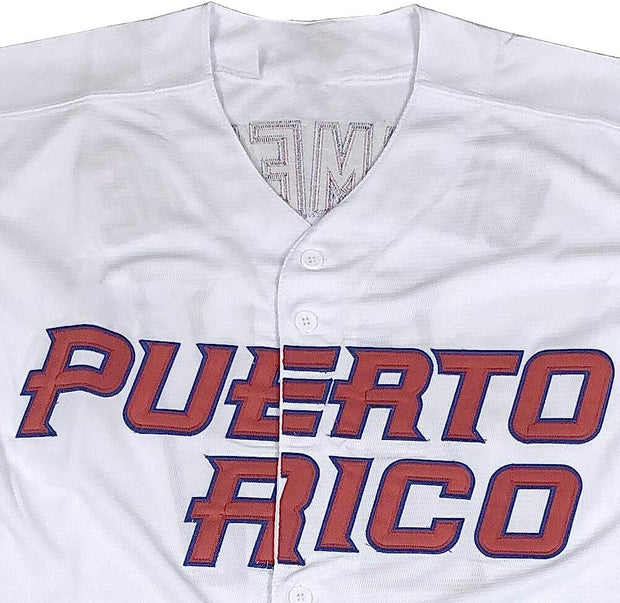 Puerto Rico #21 World Game Classic Mens Baseball Jersey Stitched No Name - aybendito