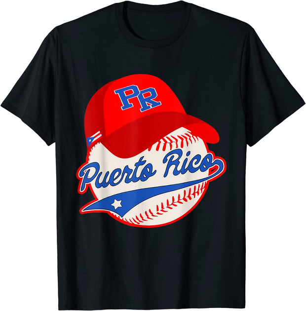 Boricua Puerto Rican Puerto Rico Baseball T-Shirt - aybendito