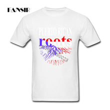 Puerto Rican Roots Puerto Rico Flag Men T Shirt Top Designing T-shirt Men Short Sleeve Cotton O-neck - aybendito