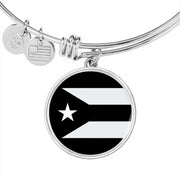 Resistance Flag hand made Bangle Bracelet - aybendito