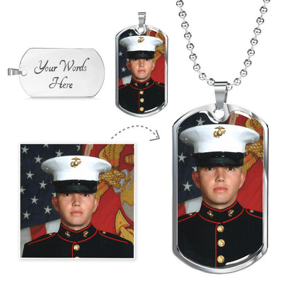 Personalized High quality Photo Dog Tag. - aybendito