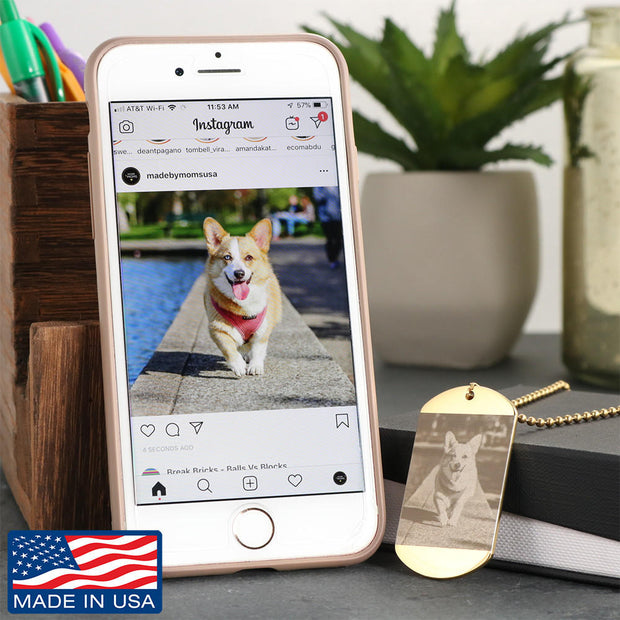 Personalized Photo Dog Tag - aybendito