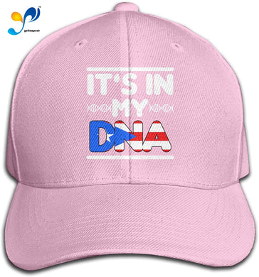 Puerto Rico It's In My DNA Hat Breathable Art Black - aybendito
