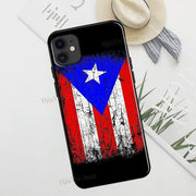 Puerto Rico Flag TPU Case For iPhone 12 13 Pro Max mini X XR XS Max 6S 7 8 Plus SE 2020 11 Pro Max Cover - aybendito