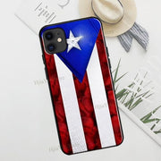Puerto Rico Flag TPU Case For iPhone 12 13 Pro Max mini X XR XS Max 6S 7 8 Plus SE 2020 11 Pro Max Cover - aybendito