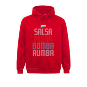 Puerto Rico Flag Music Tee Salsa Plena Bomba Rumba Youthful Hoodies For Men Mother Day Sweatshirts Printed Hoods Faddish - aybendito