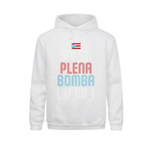 Puerto Rico Flag Music Tee Salsa Plena Bomba Rumba Youthful Hoodies For Men Mother Day Sweatshirts Printed Hoods Faddish - aybendito