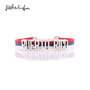 Puerto Rico Heart Charm bracelet - aybendito