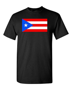 Puerto Rico Country Flag Adult DT T-Shirt Tee - aybendito