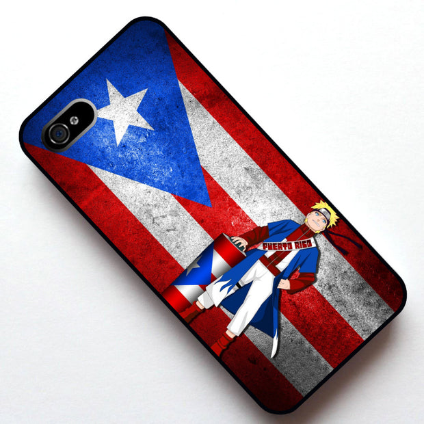 Puerto Rico Anime Naruto phone case - aybendito