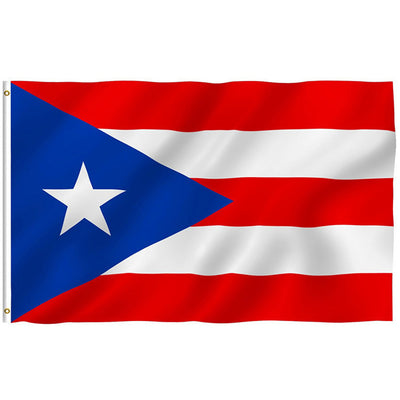 3x5 Ft Puerto Rico Rican State Flag Polyester Brass Grommets Outdoor - aybendito