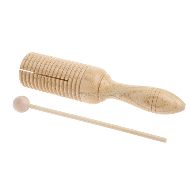 Tuqui tuqui Single Wooden Agogo Guiro - aybendito