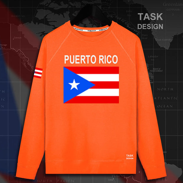 Puerto Rico Rican mens hoodie pullovers hoodies men sweatshirt streetwear clothing hip hop tracksuit nation flag new - aybendito