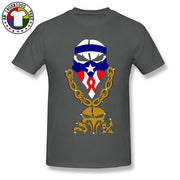 New Cool T-Shirts On Sale PP Punishment Skull Mask Puerto Rico Cotton - aybendito