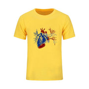 Hot 2018 New Summer Fashion Brand O-Neck Puerto Rico Flag in Heart cotton mens t shirt - aybendito
