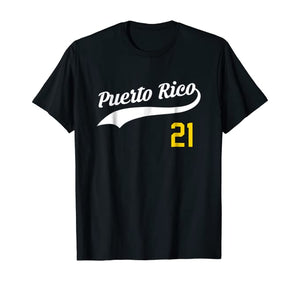 Puerto Rico Baseball 21 T-Shirt for Santurce Baseball Fans - aybendito